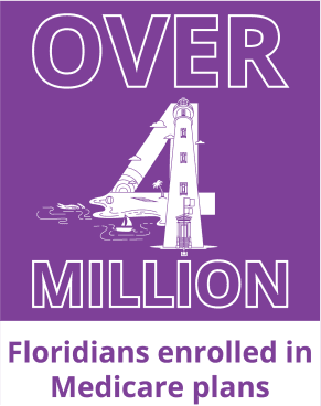 over 4 million Floridians enrolled in Medicare plans