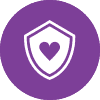 heart-shield icon